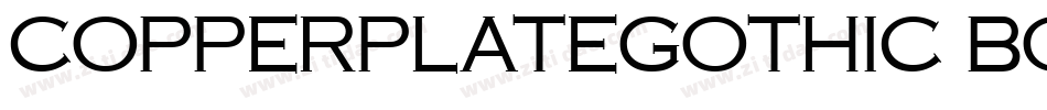 CopperplateGothic Bold字体转换